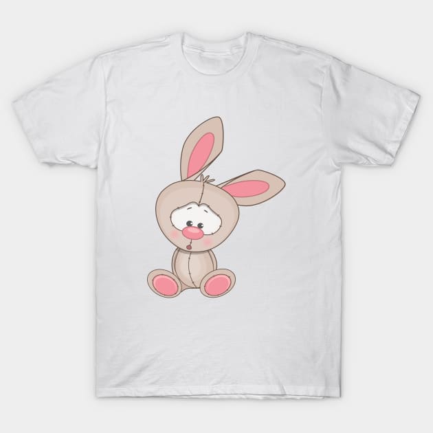 Bunny Cute Kawaii Cartoon T-Shirt by ProjectX23Red